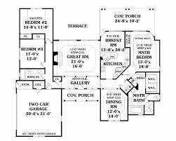 Country House Plan With Gourmet Kitchen
