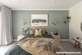 Blue And Green Feature Walls