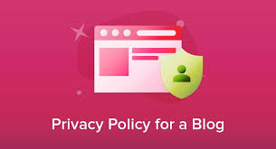 Privacy Policy For A Blog Free