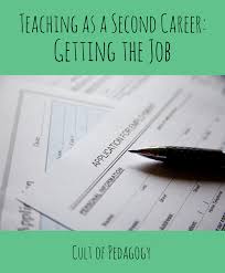 teaching as a second career getting