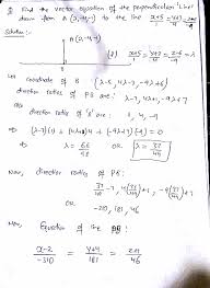 Find The Vector Equation Of The