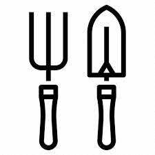Fork Gardening Tool Trowel Icon