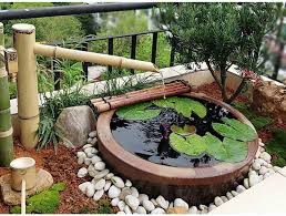 Flytysd Bamboo Fountain Outdoor
