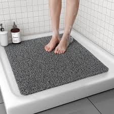 Sixhome Loofah Shower Mat 24 X24 Non