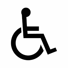 Handicap Sign Icon Wheelchair Vector