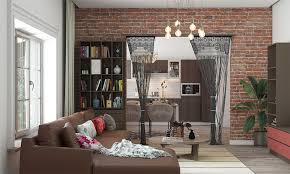 Living Room Curtain Partition Ideas