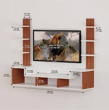 Wall Mount Modular Wooden Tv Unit At Rs