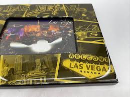 Las Vegas Photo Frame Retro Black