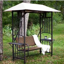 2 Person Gazebo Swing With Canopy