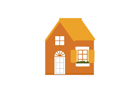 Tiny Houses Trendy Ilration Graphic