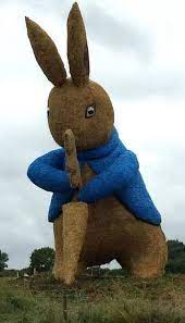 Snugburys Peter Rabbit Sculpture Rises