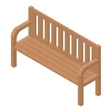 House Wood Bench Vector Icon