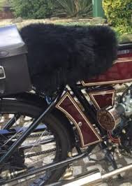 Short Wool Merino Sheepskin Motorcycle