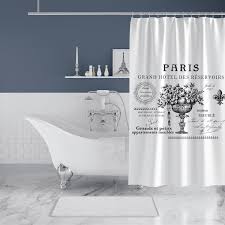 Hotel Paris Shower Curtains French