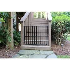 Cardinal Gates Stairway Special Outdoor Child Safety Gate Black