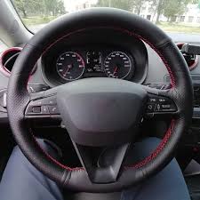 Customized Car Steering Wheel Cover Non