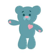 Teddy Bear Clipart Simple Cute Baby