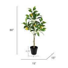 Real Touch Artificial Lemon Tree
