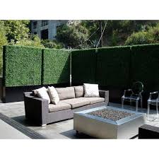 Gorgeoushome Artificial Boxwood Hedge Greenery Panels Milan 20 In X 20 In 6 Piece