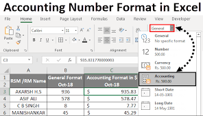 Accounting Number Format In Excel How