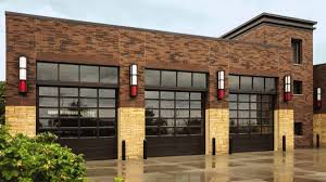 Commercial Aluminum Glass Garage Doors