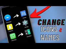 Change Apps Icon Apps Name On Android