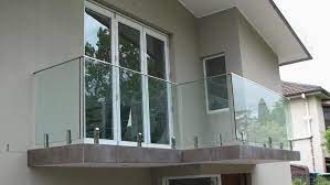 Bar Balcony Glass Railing