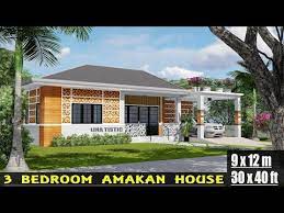 Amakan House Design 3 Bedroom With