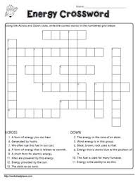 Energy Crossword Digraph Crossword