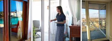 Invisible Screen Retractable Screen Door