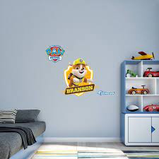 Paw Patrol Rubble Jumping Personalized