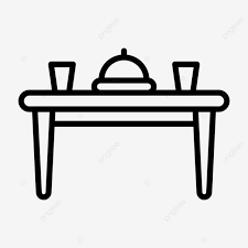 Table Line Icon Vector Table Icon