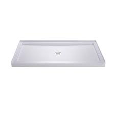 Single Threshold Alcove Shower Pan Base