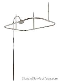 Clawfoot Tub Shower Enclosure Riser