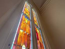 Stained Glass Repaired At Port Gibson
