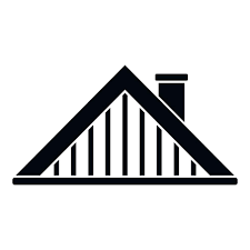Cover Roof Icon Simple Vector House