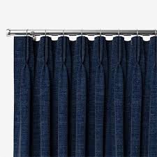 Eternity Linen Twilight Blue Curtains