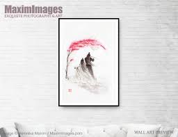 Romantic Zen Painting Of Asian Couple