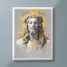 Custom Painting Jesys Christ Icon