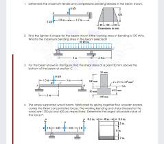 1 determine the maximum tensile and