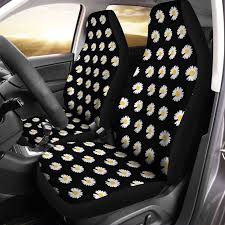 Daisy Car Seat Covers Custom Pattern
