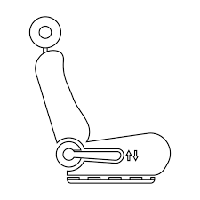 Premium Vector Car Seat Icon
