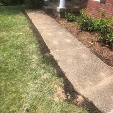Around Concrete And Build Up Soil Levels
