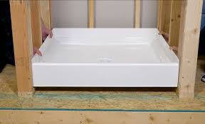 How To Install A Shower Pan The Home