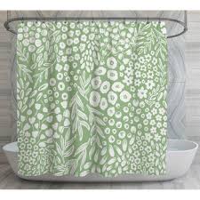 Sage Green Shower Curtains Bath Mats