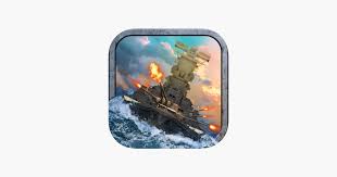 Naval Frontline Sea Battleship On The