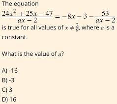 Equation 24x 2 25x 47 8x