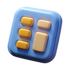 3d Isolated Render Of Calculator Icon