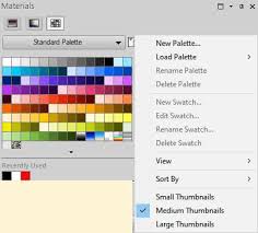 Creating Color Palettes In Paint