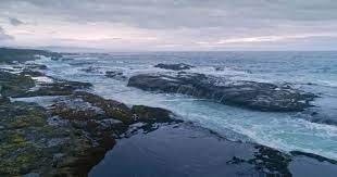 Waves Crashing On Rocks Stock Footage